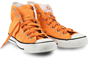 Orange Shoes